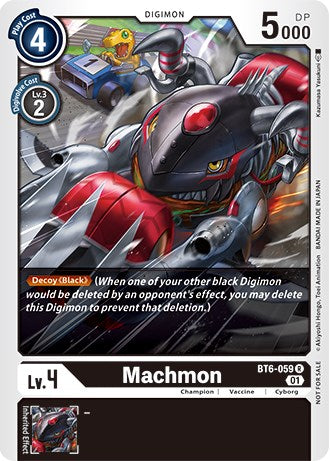 Machmon [BT6-059] (Revision Pack 2021) [Double Diamond Promos] | Mindsight Gaming