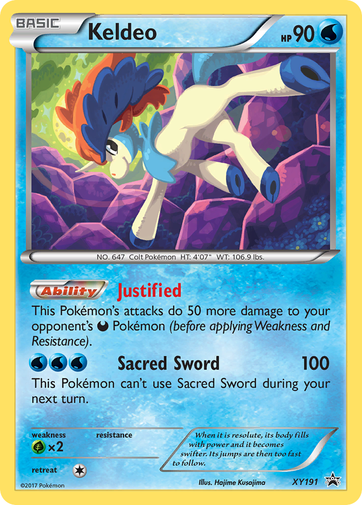 Keldeo (XY191) [XY: Black Star Promos] | Mindsight Gaming