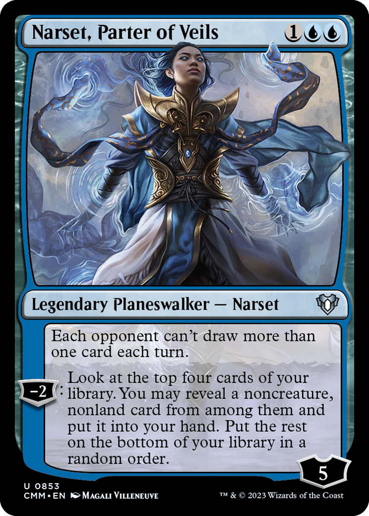 Narset, Parter of Veils [Commander Masters] | Mindsight Gaming