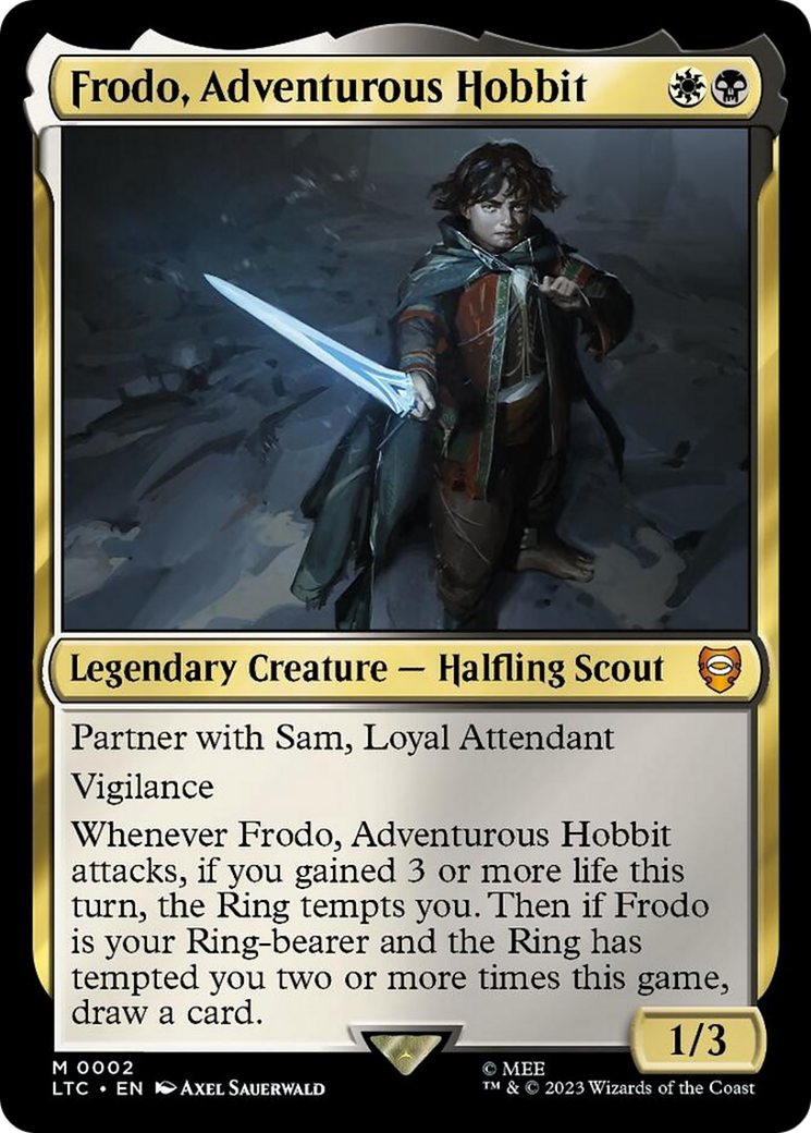 Frodo, Adventurous Hobbit [The Lord of the Rings: Tales of Middle-Earth Commander] | Mindsight Gaming