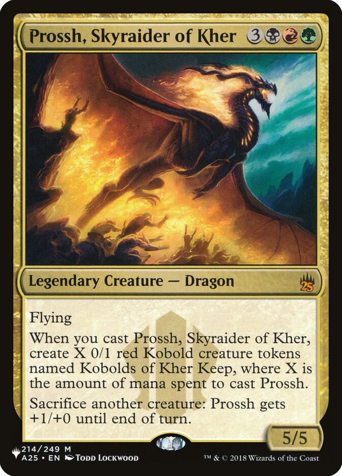 Prossh, Skyraider of Kher [The List] | Mindsight Gaming