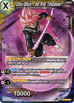 SS Rose Goku Black, Time Ring Trespasser (P-303) [Tournament Promotion Cards] | Mindsight Gaming