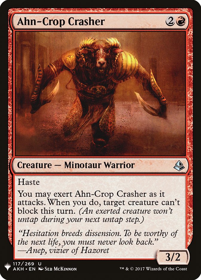 Ahn-Crop Crasher [Mystery Booster] | Mindsight Gaming