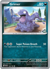 Grimer (126/198) [Scarlet & Violet: Base Set] | Mindsight Gaming