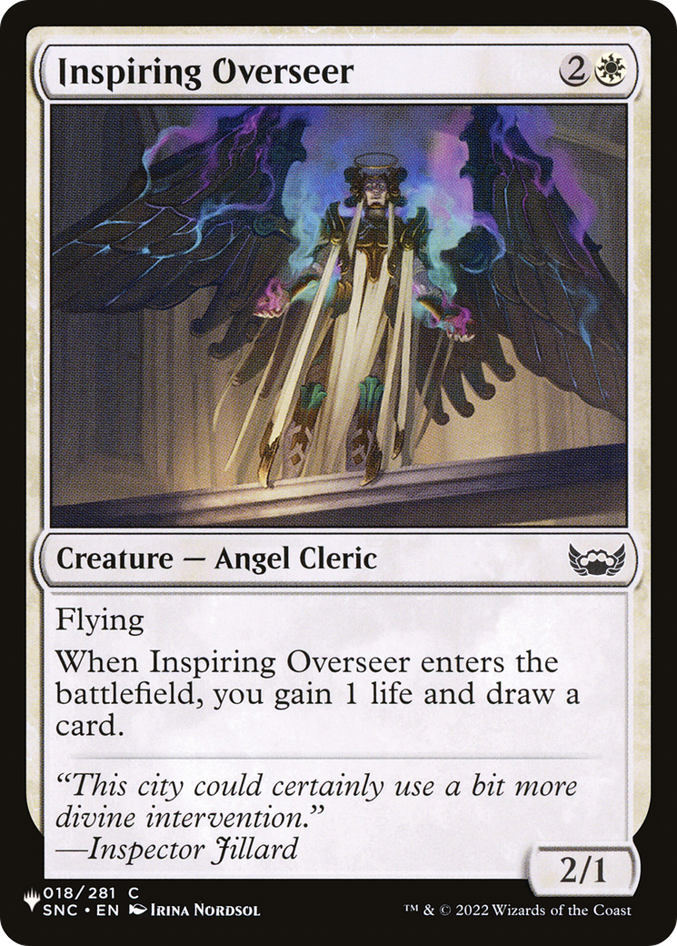 Inspiring Overseer [The List Reprints] | Mindsight Gaming