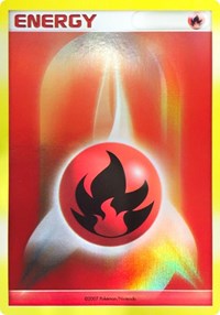 Fire Energy (2007 2008 League Promo) [League & Championship Cards] | Mindsight Gaming