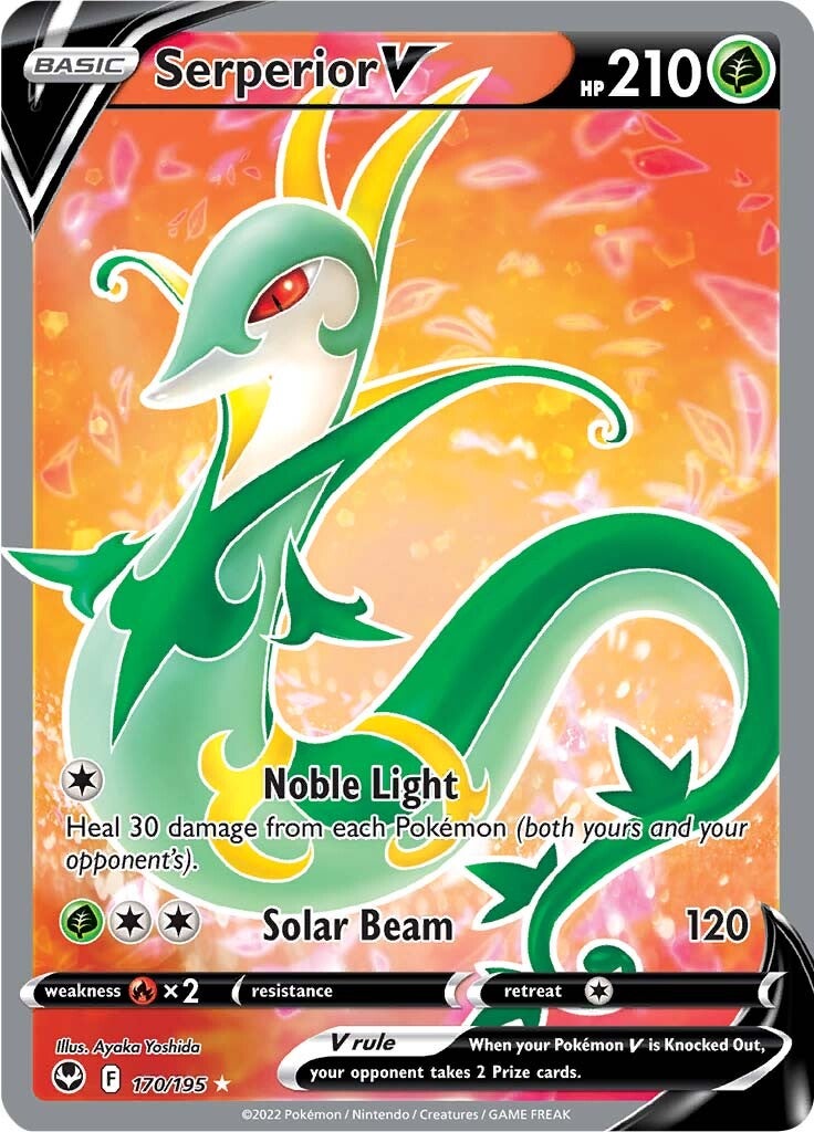 Serperior V (170/195) [Sword & Shield: Silver Tempest] | Mindsight Gaming