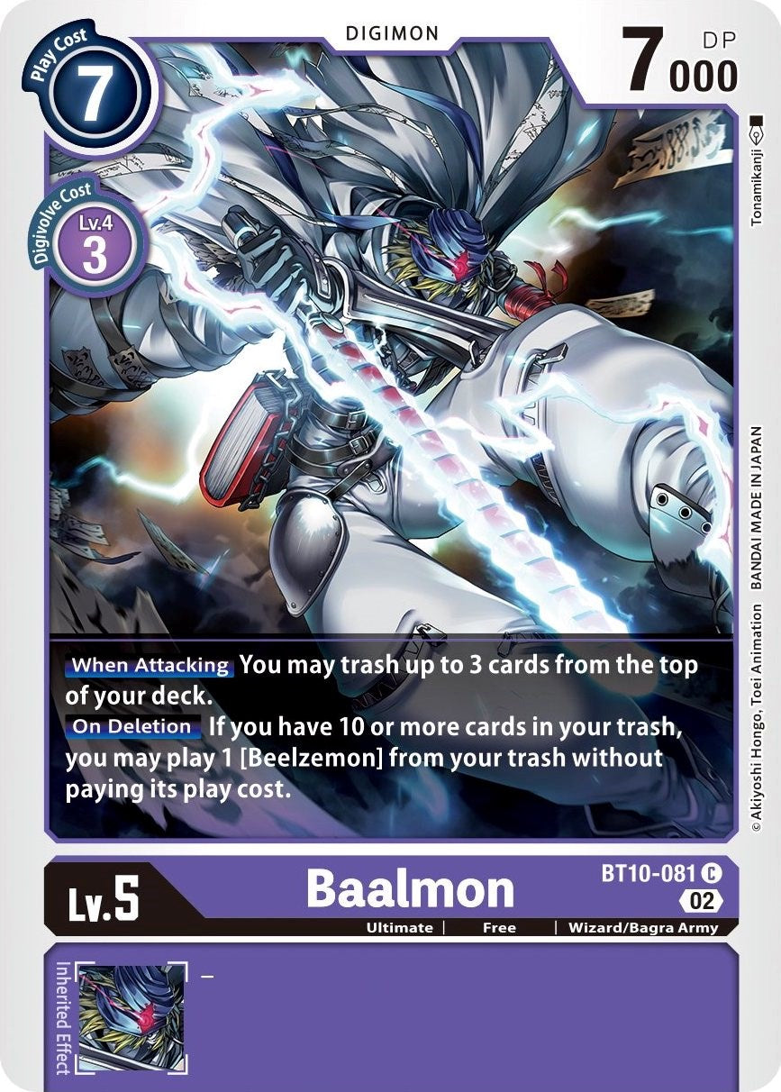 Baalmon [BT10-081] [Xros Encounter] | Mindsight Gaming