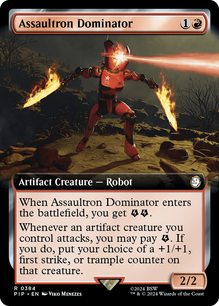 Assaultron Dominator (Extended Art) [Fallout] | Mindsight Gaming