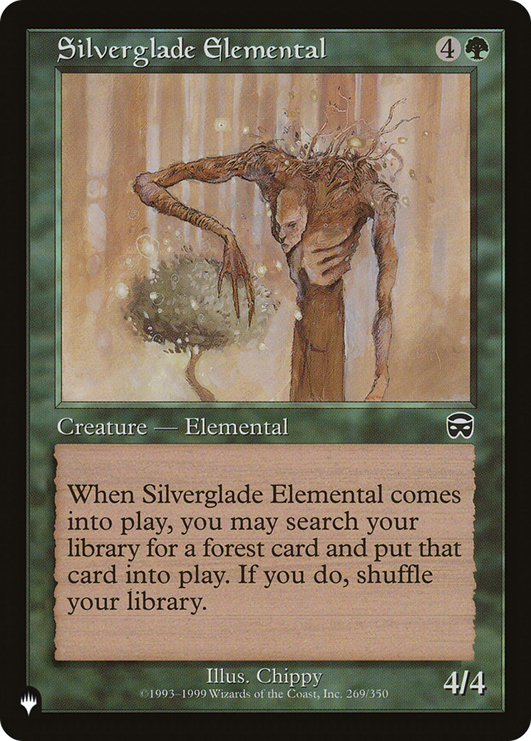 Silverglade Elemental [The List Reprints] | Mindsight Gaming