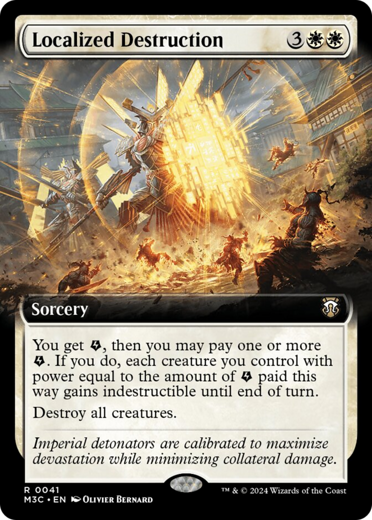 Localized Destruction (Extended Art) [Modern Horizons 3 Commander] | Mindsight Gaming