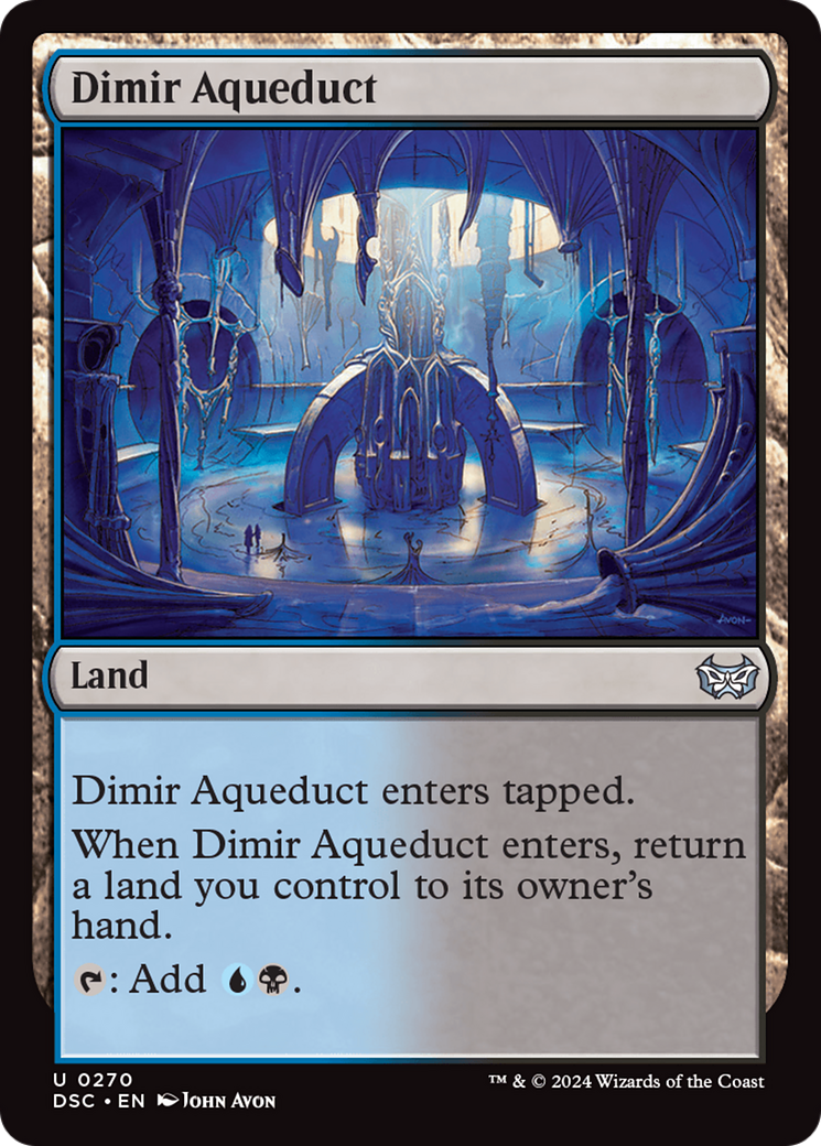 Dimir Aqueduct [Duskmourn: House of Horror Commander] | Mindsight Gaming