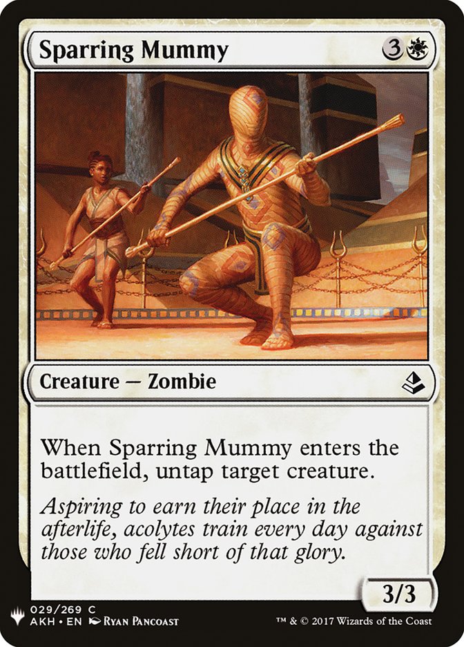 Sparring Mummy [Mystery Booster] | Mindsight Gaming