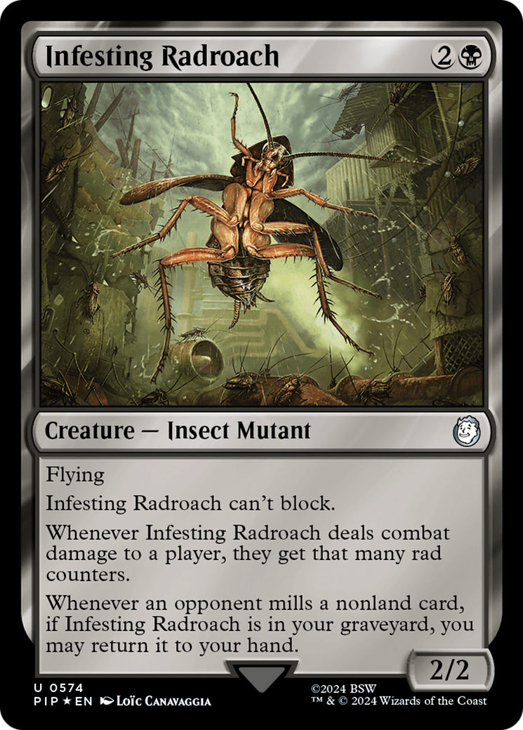 Infesting Radroach (Surge Foil) [Fallout] | Mindsight Gaming