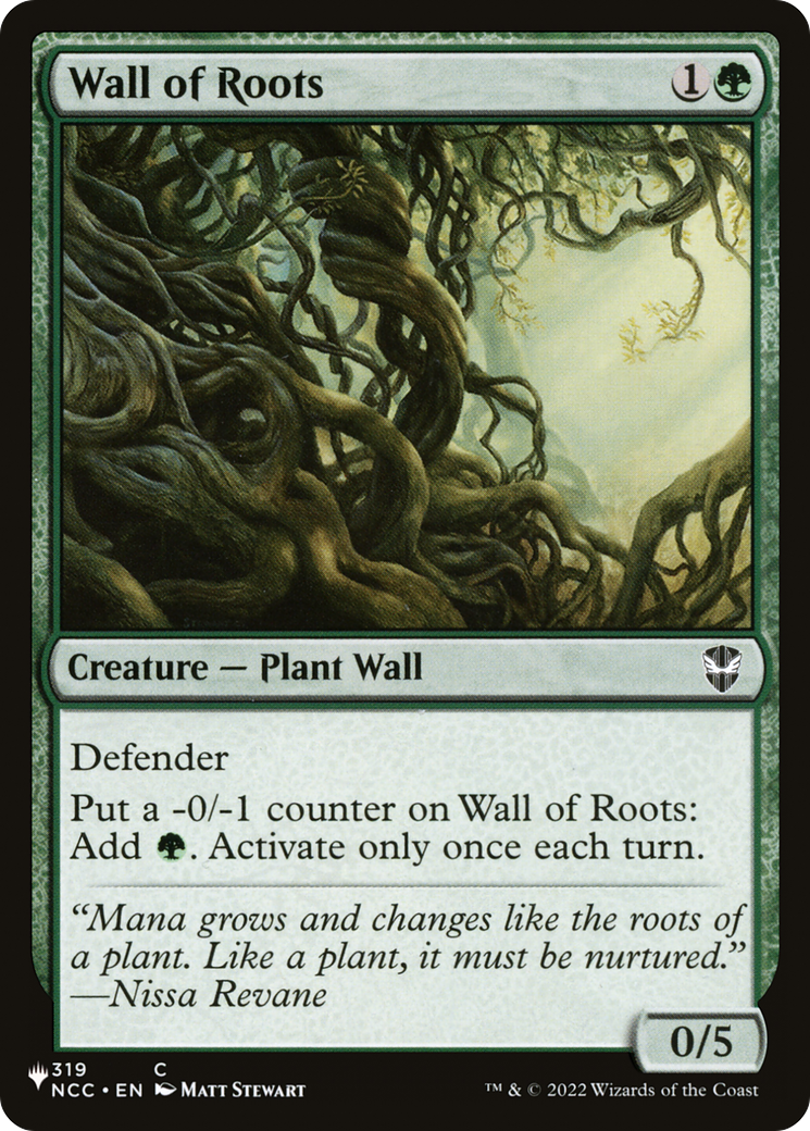 Wall of Roots [The List Reprints] | Mindsight Gaming