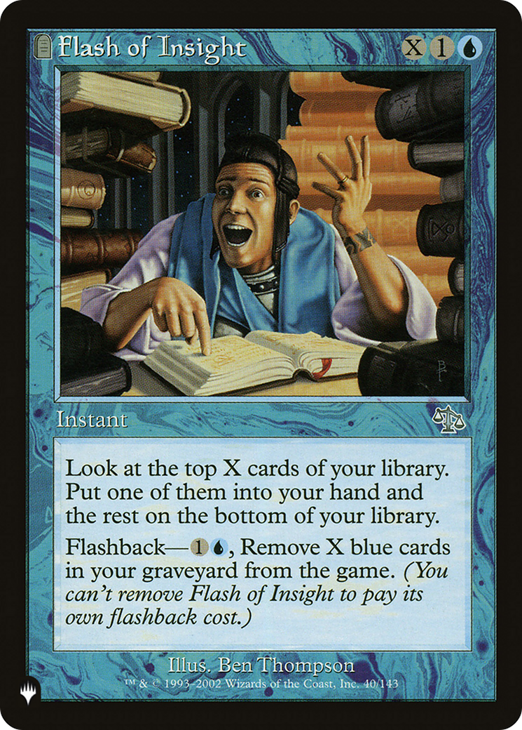 Flash of Insight [The List Reprints] | Mindsight Gaming