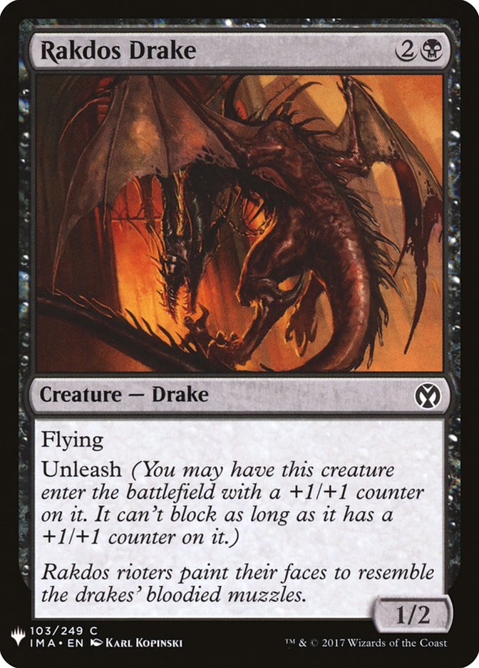 Rakdos Drake [Mystery Booster] | Mindsight Gaming