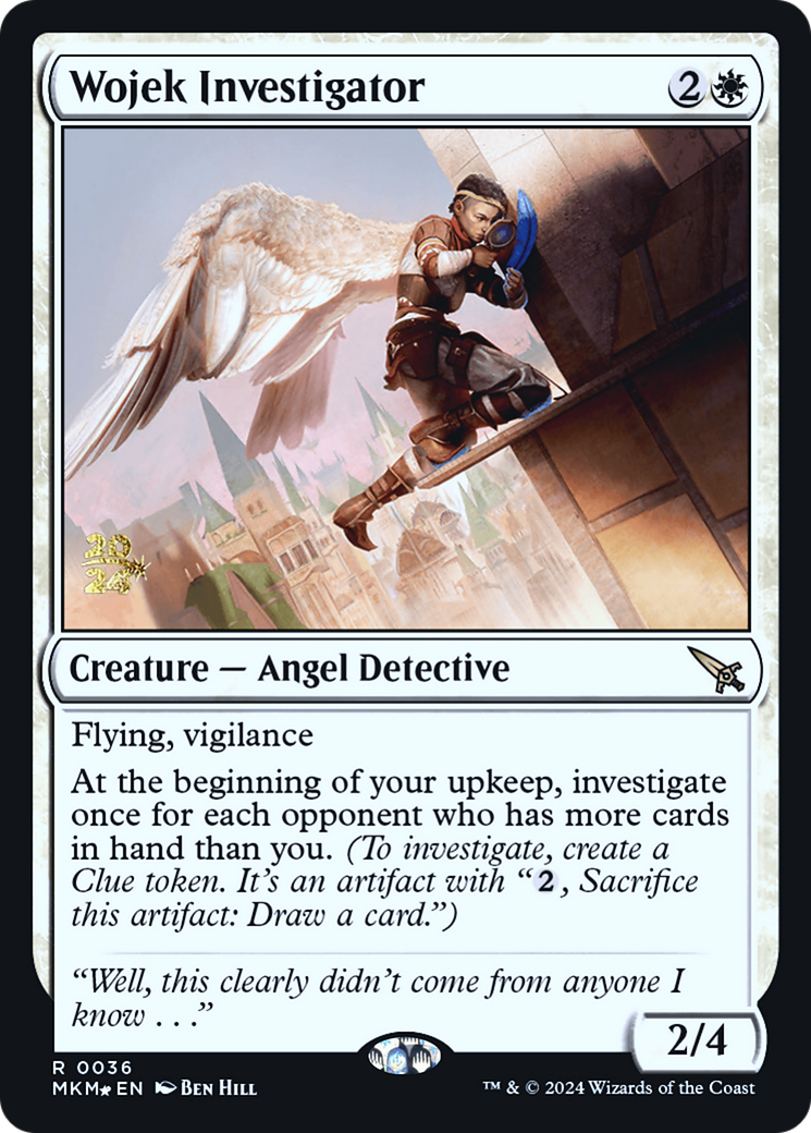 Wojek Investigator [Murders at Karlov Manor Prerelease Promos] | Mindsight Gaming