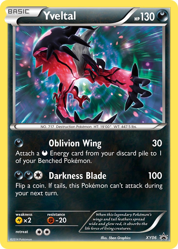 Yveltal (XY06) [XY: Black Star Promos] | Mindsight Gaming