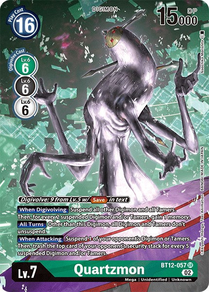 Quartzmon [BT12-057] (Alternate Art) [Across Time] | Mindsight Gaming