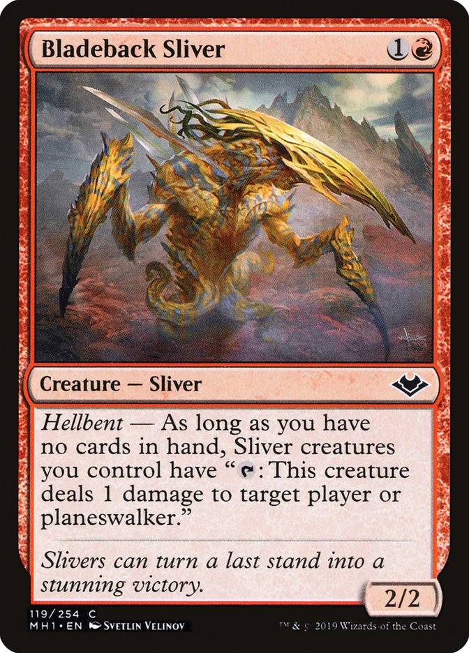 Bladeback Sliver [Modern Horizons] | Mindsight Gaming