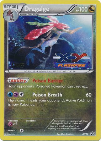 Dragalge (XY10) (Staff) [XY: Black Star Promos] | Mindsight Gaming