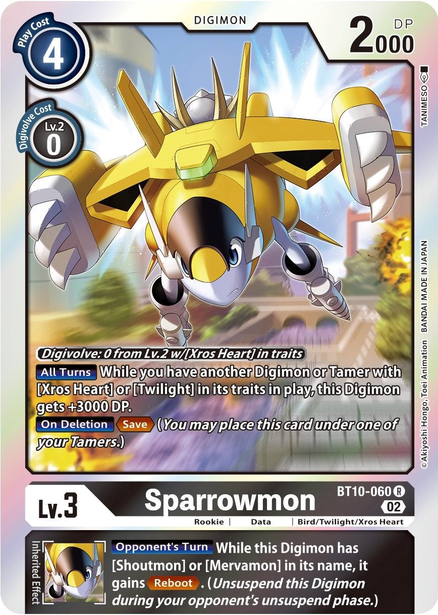 Sparrowmon [BT10-060] [Xros Encounter] | Mindsight Gaming