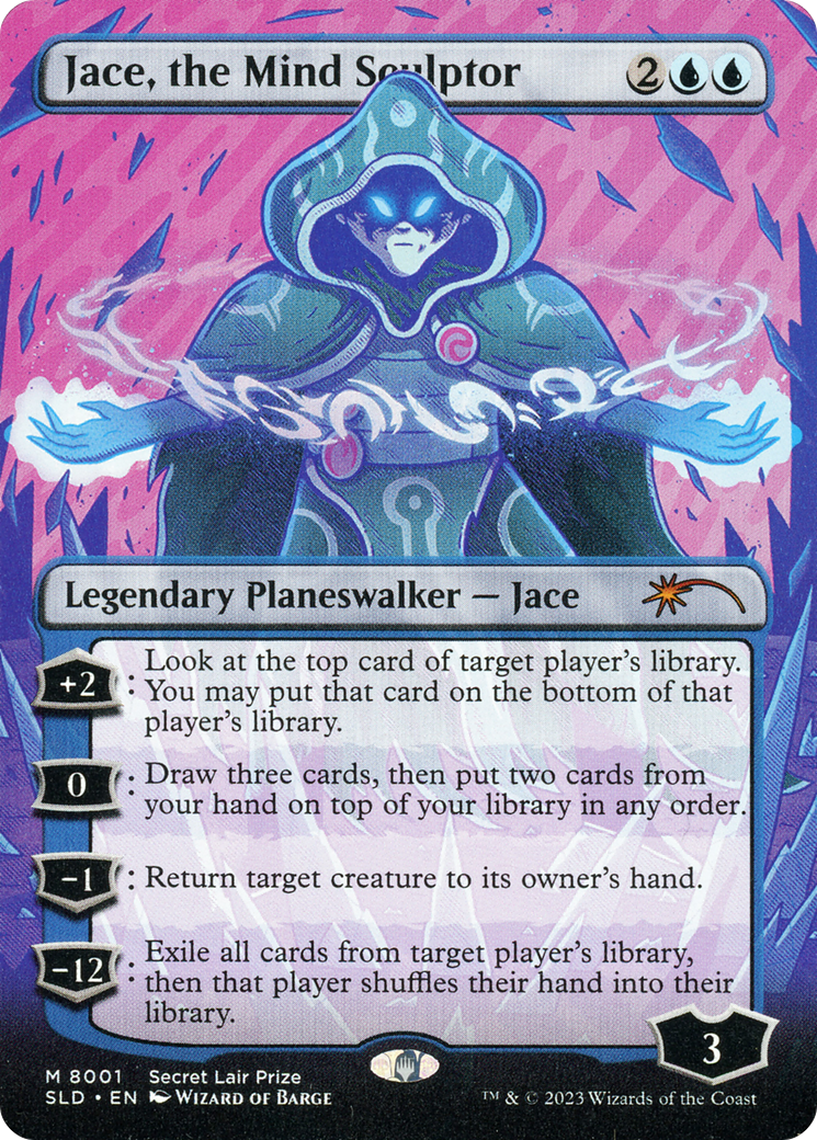 Jace, the Mind Sculptor (Borderless) [Secret Lair Drop Promos] | Mindsight Gaming