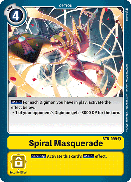 Spiral Masquerade [BT5-099] [Battle of Omni] | Mindsight Gaming