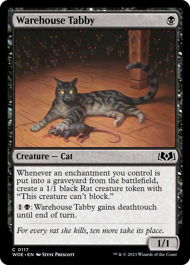 Warehouse Tabby [Wilds of Eldraine] | Mindsight Gaming