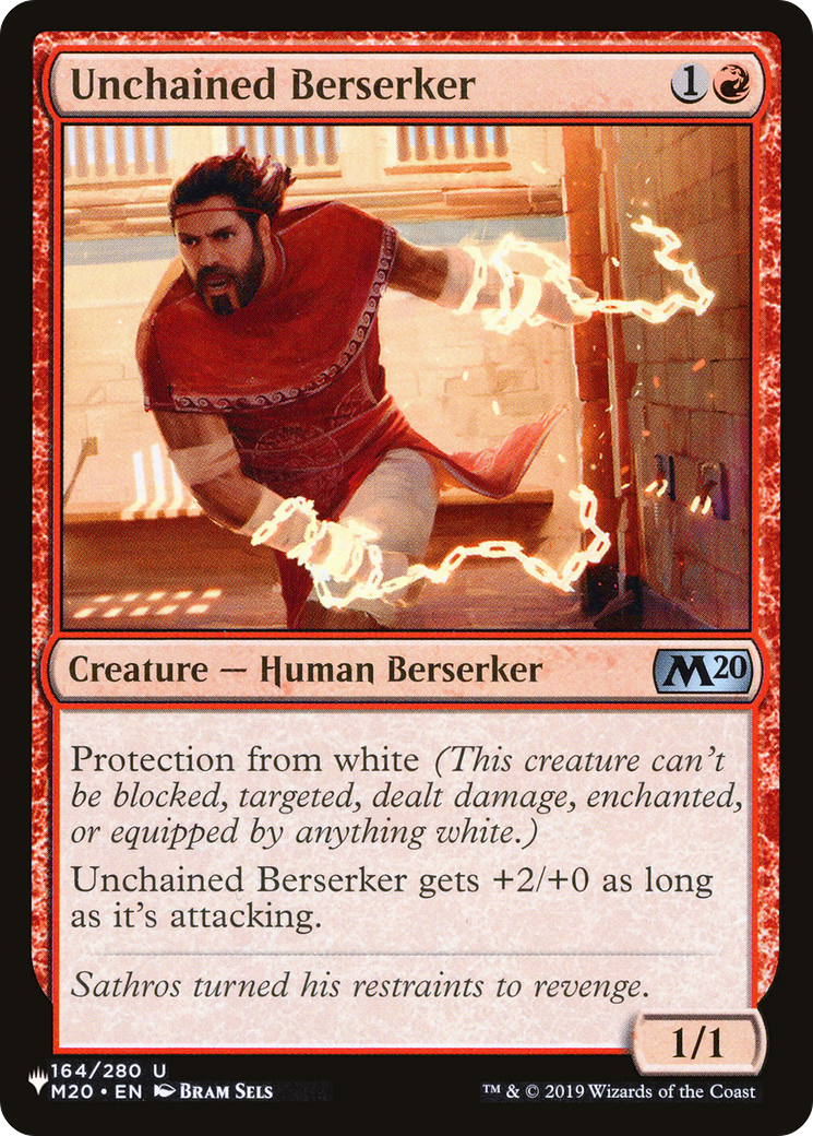 Unchained Berserker [The List Reprints] | Mindsight Gaming