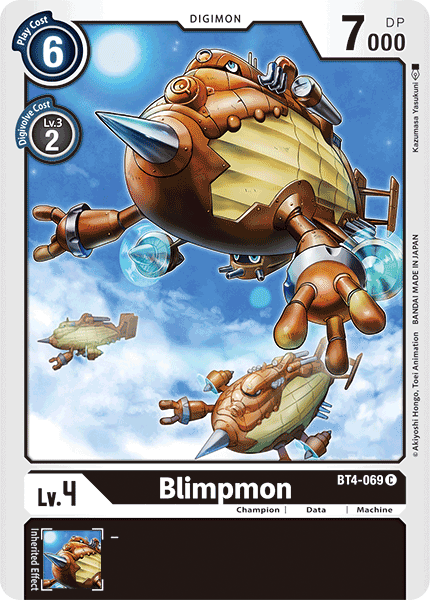 Blimpmon [BT4-069] [Great Legend] | Mindsight Gaming