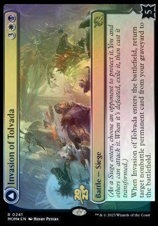 Invasion of Tolvada // The Broken Sky [March of the Machine Prerelease Promos] | Mindsight Gaming