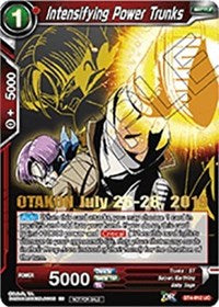 Intensifying Power Trunks (OTAKON 2019) (BT4-012_PR) [Promotion Cards] | Mindsight Gaming