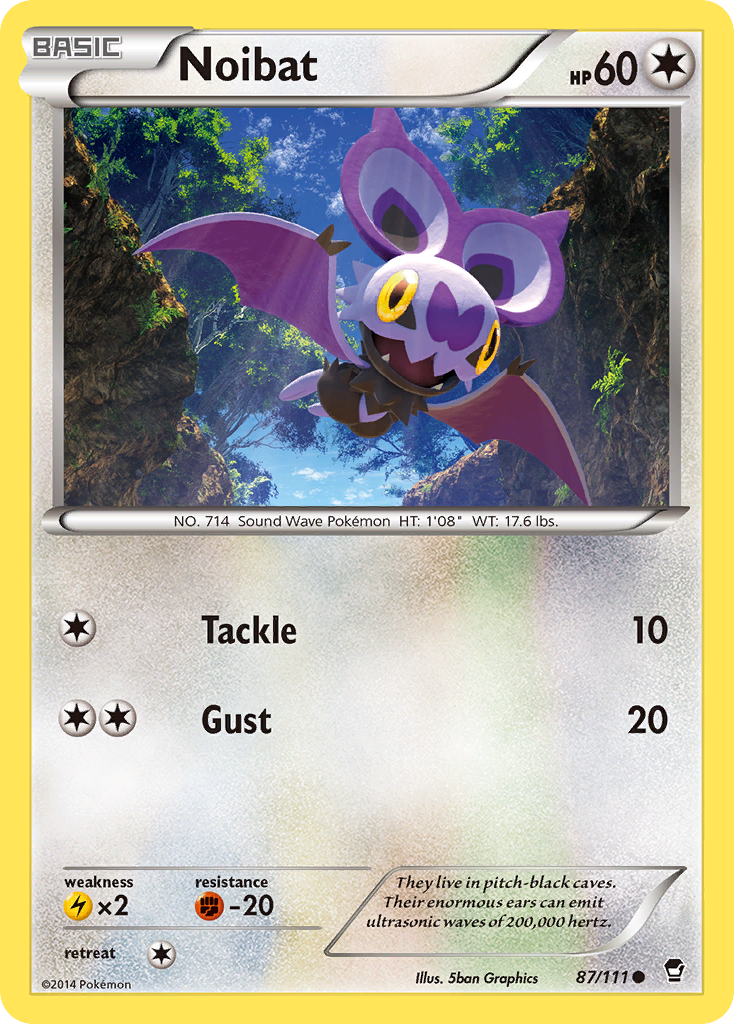 Noibat (87/111) [XY: Furious Fists] | Mindsight Gaming