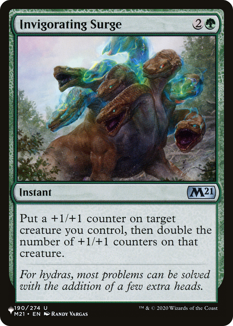 Invigorating Surge [The List Reprints] | Mindsight Gaming