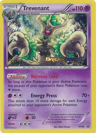 Trevenant (XY94) (Staff) [XY: Black Star Promos] | Mindsight Gaming