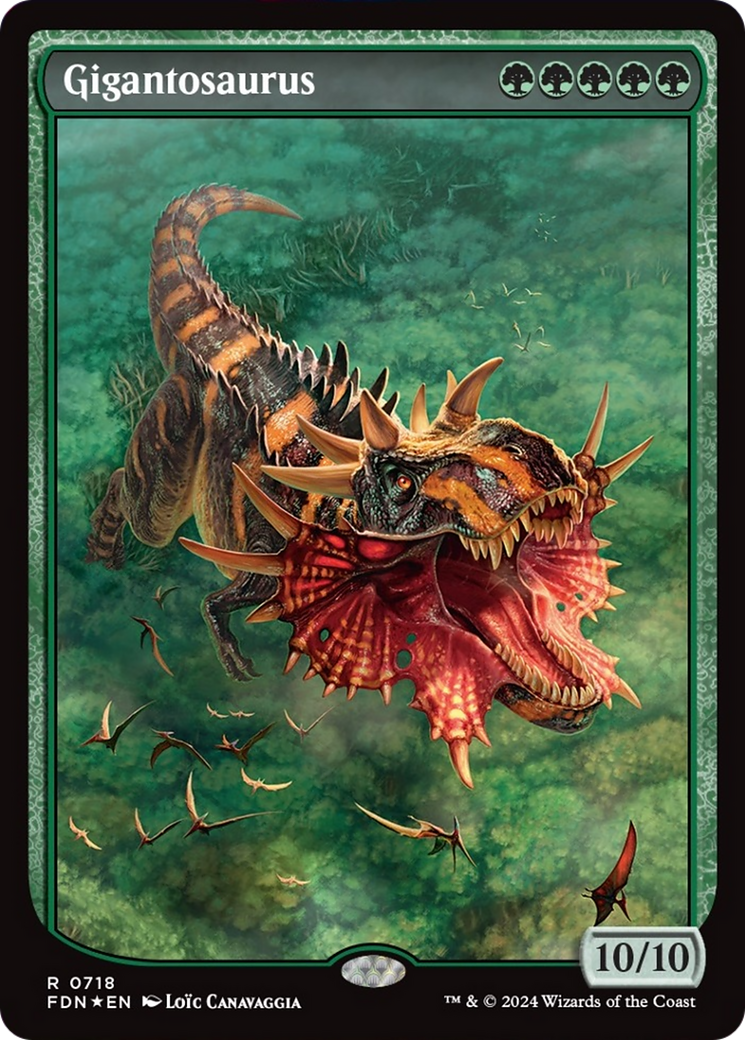 Gigantosaurus (Full Art) [Foundations] | Mindsight Gaming