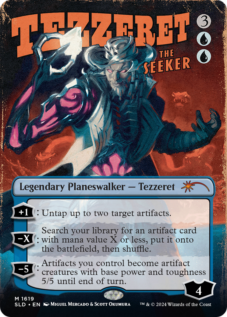 Tezzeret the Seeker (1619) [Secret Lair Drop Series] | Mindsight Gaming