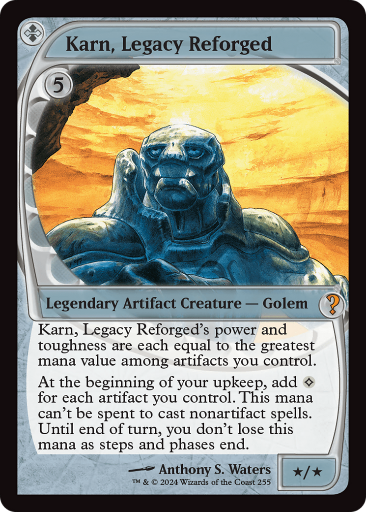 Karn, Legacy Reforged (Future Sight) [Mystery Booster 2] | Mindsight Gaming