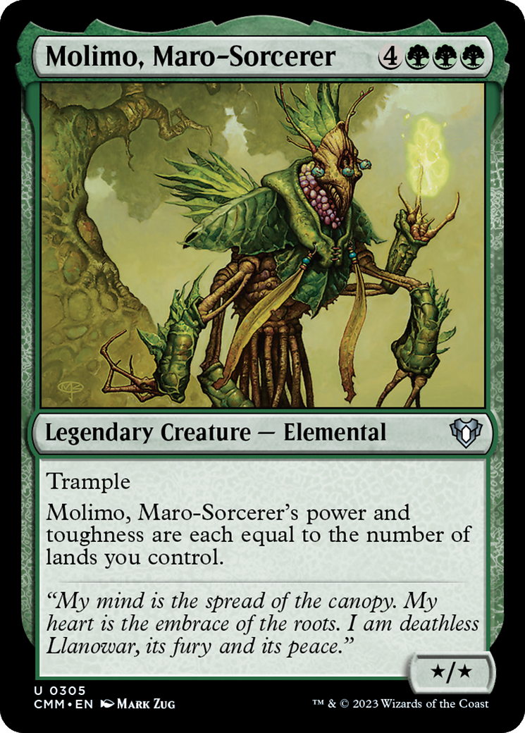 Molimo, Maro-Sorcerer [Commander Masters] | Mindsight Gaming