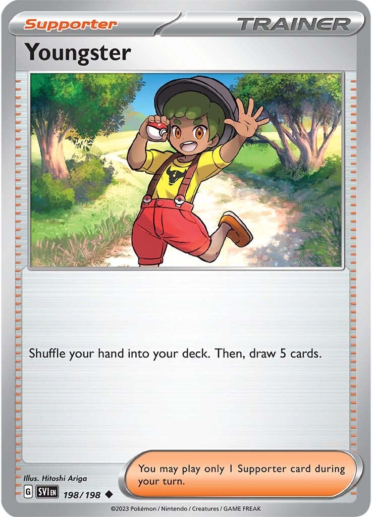 Youngster (198/198) [Scarlet & Violet: Base Set] | Mindsight Gaming