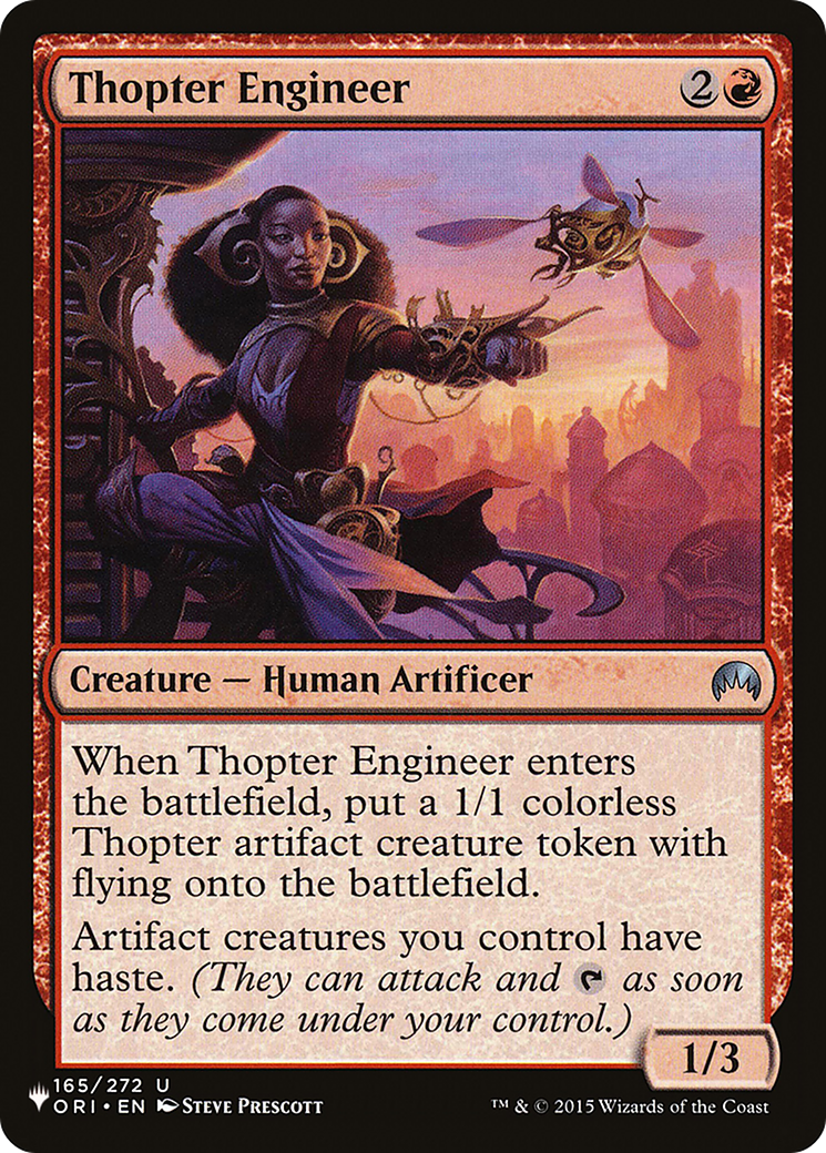 Thopter Engineer [The List Reprints] | Mindsight Gaming