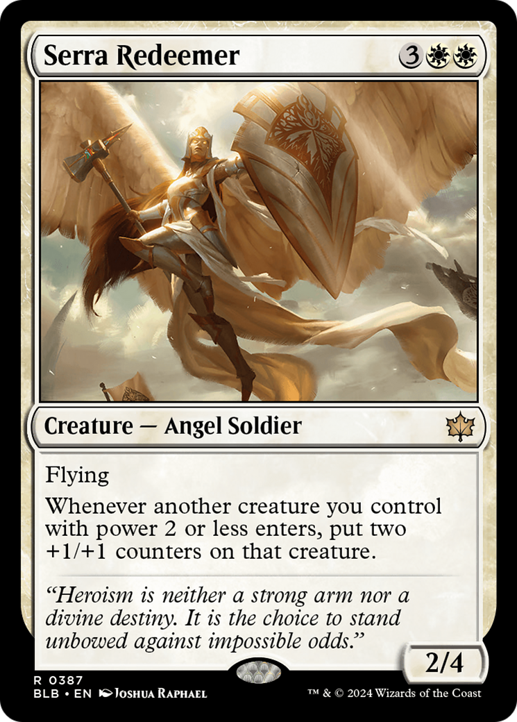 Serra Redeemer [Bloomburrow] | Mindsight Gaming