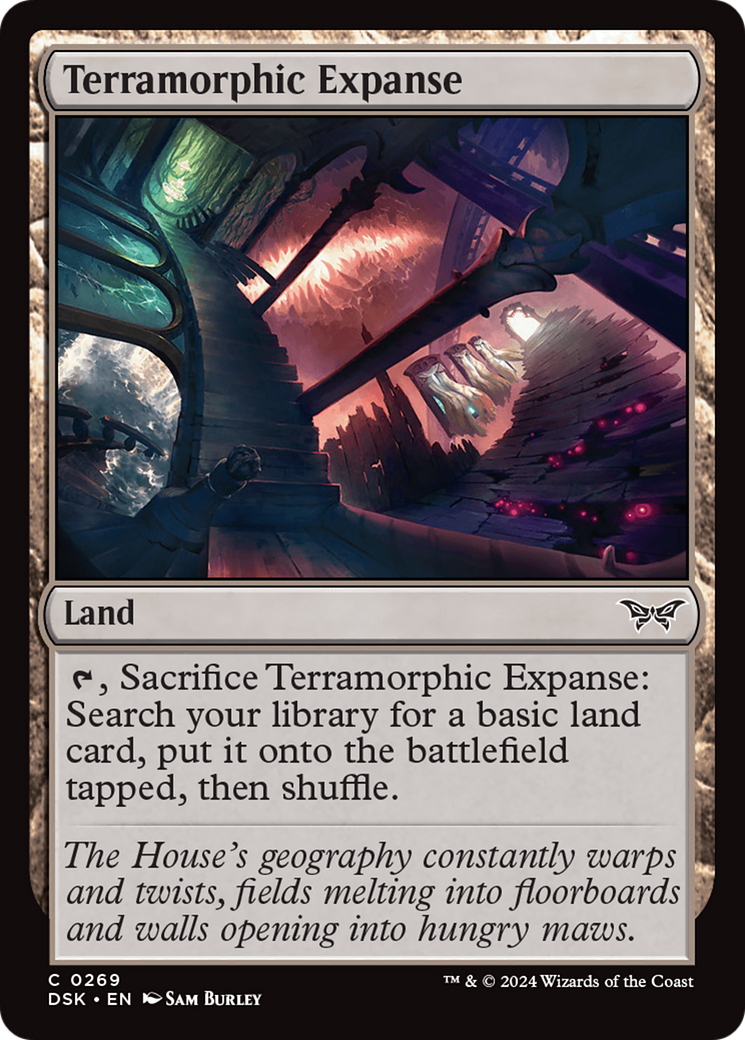 Terramorphic Expanse [Duskmourn: House of Horror] | Mindsight Gaming