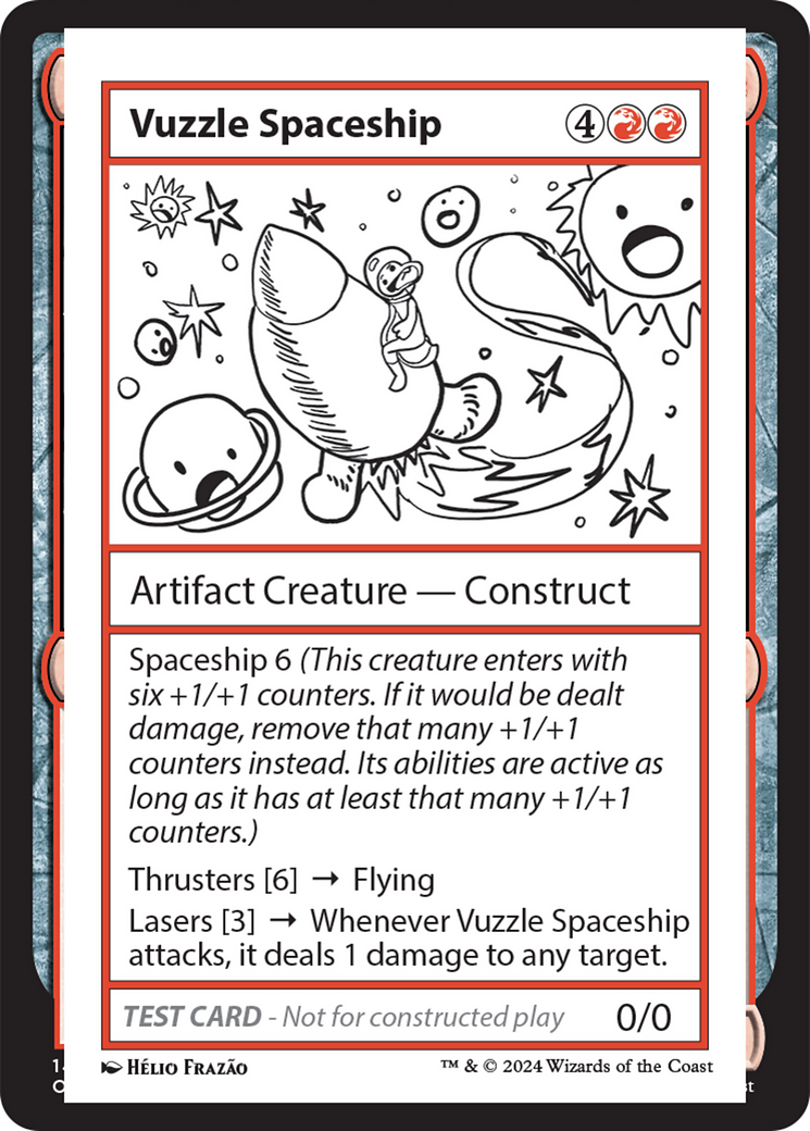 Vuzzle Spaceship [Mystery Booster 2 Playtest Cards] | Mindsight Gaming