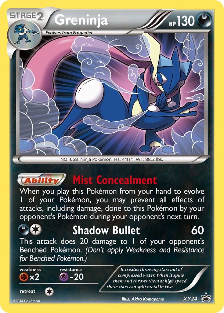 Greninja (XY24) [XY: Black Star Promos] | Mindsight Gaming