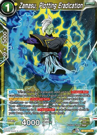 Zamasu, Plotting Eradication (BT16-090) [Realm of the Gods] | Mindsight Gaming