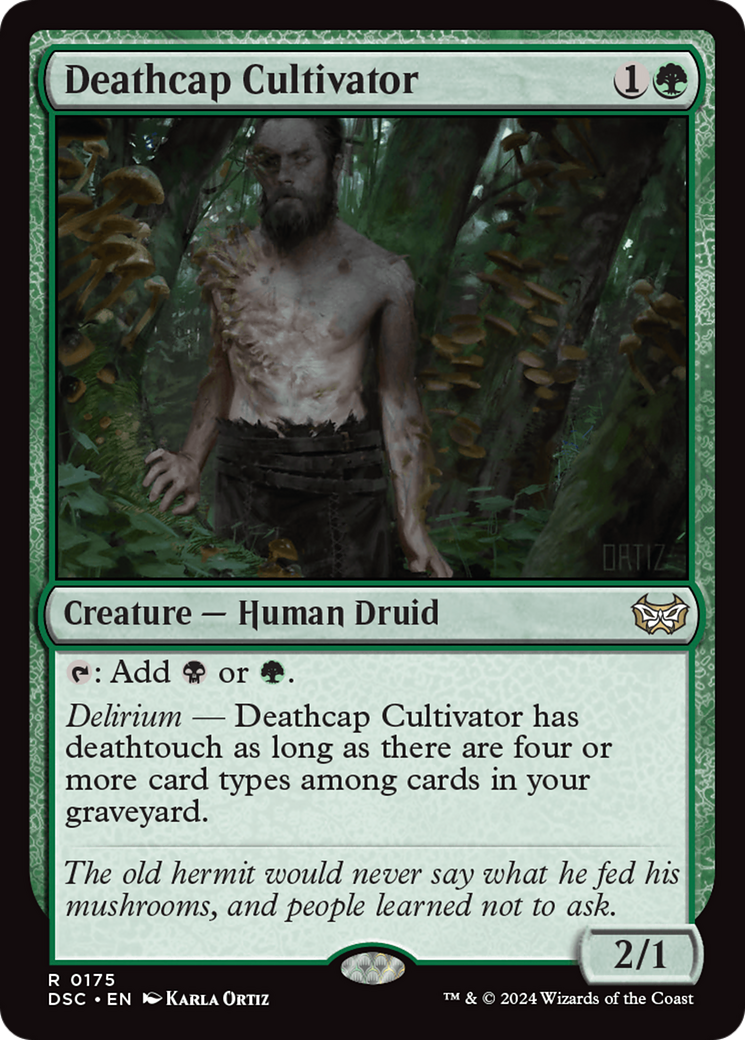 Deathcap Cultivator [Duskmourn: House of Horror Commander] | Mindsight Gaming