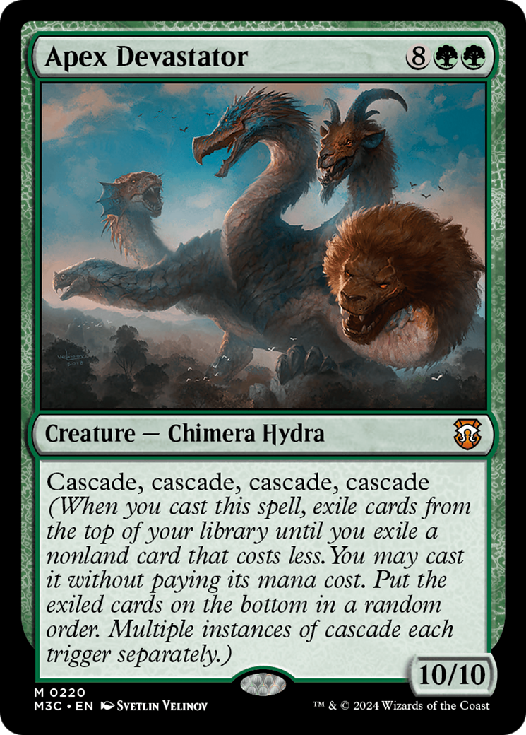 Apex Devastator (Ripple Foil) [Modern Horizons 3 Commander] | Mindsight Gaming